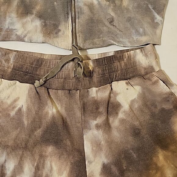 TIC TOC tie dye sweatpant/hoodie set large - Picture 3 of 11